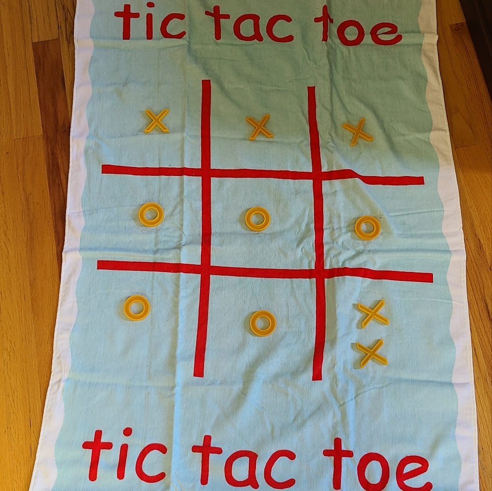 Tic Tac Toe Towel